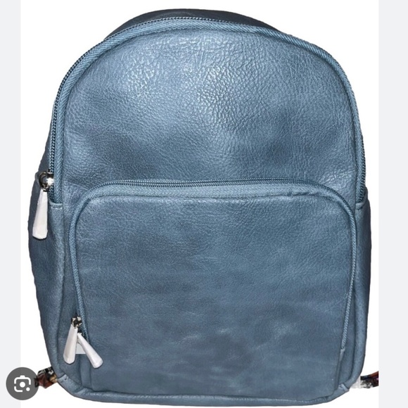 Thirty one festival mini backpack purse, blue,  new in bag - Picture 1 of 3
